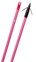 OMP Fin Find Raider Bowfishing Arrow Pink w/Typhoon Point