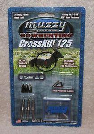 Muzzy Crosskill 125 Grain Crossbow Broadhead Arrow