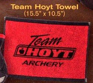 Hoyt Shooter Towel Black/Red