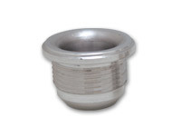 Male -12AN Aluminum Weld Bung (1-1/16-12 SAE Thread; 1-3/8" Flange OD)