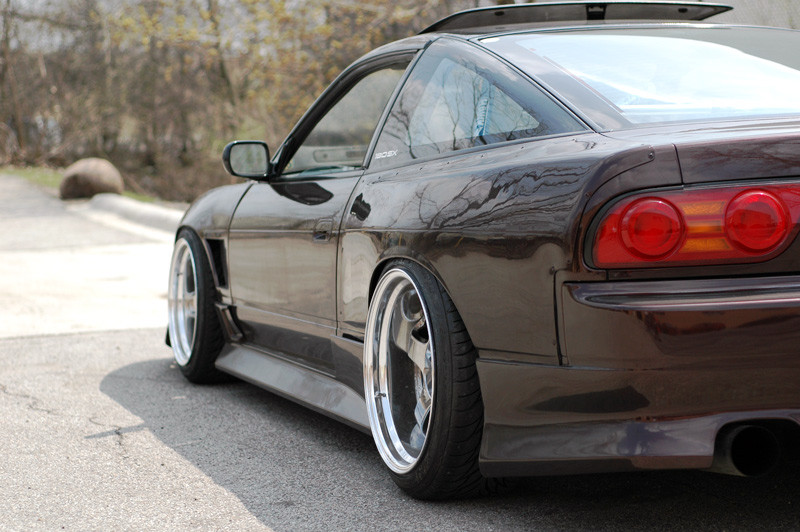 Tatakidashi Rear Over Fenders for S13 180sx Hatch