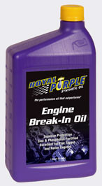Royal Purple Break-in Oil – Spezielles Einlauföl Für Neue Motoren Mit Hohem ZDDP