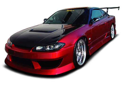 Origin-Lab Aggressive Front Bumper Nissan Silvia S15 (D17-FB) Origin-Lab Aggressive Front Bumper Nissan Silvia S15 (D17-FB)