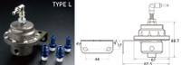 Tomei 185002 Type L Fuel Pressure Regulator (High HP, Boost)