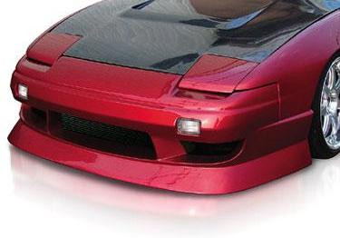 Front Bumper 89-94適合日産240SX Bsport 2 KBDウレタンフロントボディキットバンパー37-6059 89-94 Fi 89-94 Nissan 240SX S13 V-Speed Wide Body Front Bumper | Duraflex