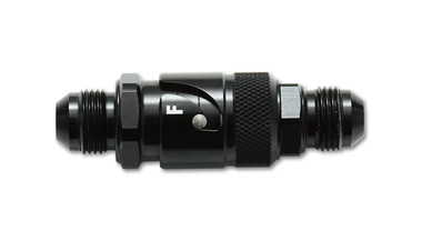 Quick Release Fitting with Viton Seal; Size: -6 AN, Aluminum, Vibrant Performance
