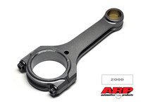 LS SERIES CONNECTING RODS

BC Pro Series H-Beam style connecting rods are fully CNC machined from premium grade 4340 forged steel blanks. Added features include radial grooved bushings for added pin oiling, lightweight profiling on the pin end, lightening hole near the big end housing bore and double ribbed cap to insure a true big end housing bore even at extended rpm's. Features beefy 7/16" ARP2000 fasteners for the ultimate clamping ability.

 

Part #	
Description #	
Qty #	
C-to-C	
BE Bore	
BE Width	
PE Bore	
PE Width	
Gram Wt	





BC6458	Chevrolet LS1, LS3, LS7 - Pro Series H Beam w/ARP2000 7/16" Fasteners	8	6.100"	2.225"	0.944"	0.927"	1.010"	631		

BC6459	Chevrolet LS1, LS3, LS7 - Pro Series H Beam w/ARP2000 7/16" Fasteners	8	6.125"	2.225"	0.944"	0.927"	1.010"	638	