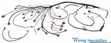 Wiring Specialties - PRO S13 SR20DET to S13 240sx Harness Combo - Tucked