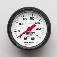 Auto Meter Phantom - Boost Gauge 35 PSI