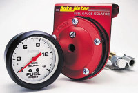 Auto Meter Phantom - Fuel Pressure Gauge 67mm: 0-15 PSI
