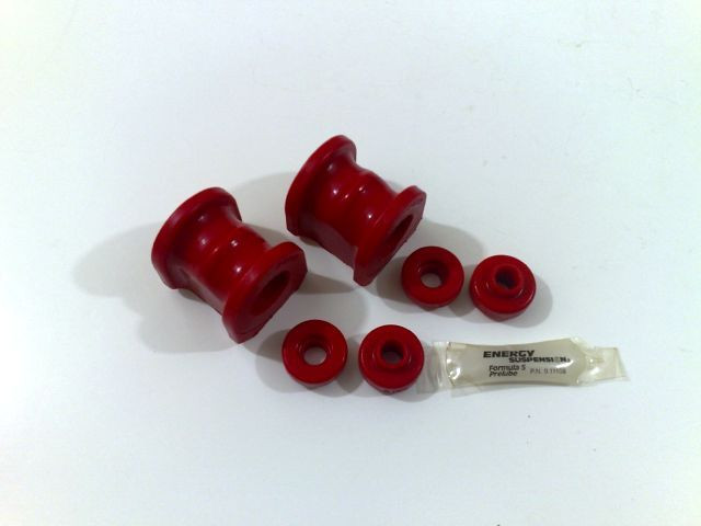 Energy Suspension Red 15mm Rear Sway Bar Bushing Set For 89-94 Nissan 240SX S13