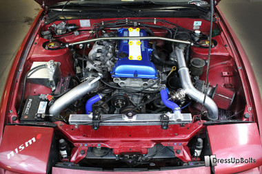 DRESS UP BOLTS TITANIUM NISSAN SR20DET COIL PACK COVER KIT DRESS UP BOLTS TITANIUM NISSAN SR20DET COIL PACK COVER KIT