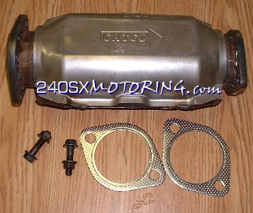 Catco High Flow Cat w/flanges for Nissan 240sx 89-98 SR/KA