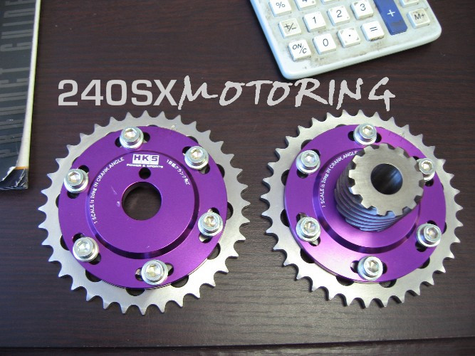HKS Adjustable Cam Gears for SR20DET - 240sxmotoring