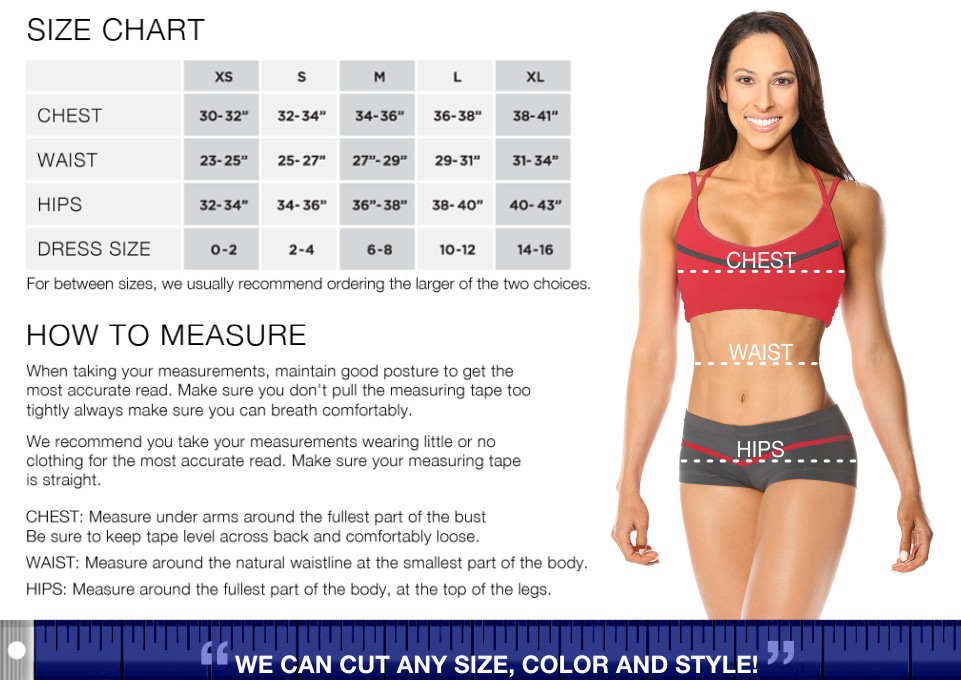 Size Chart Measurements