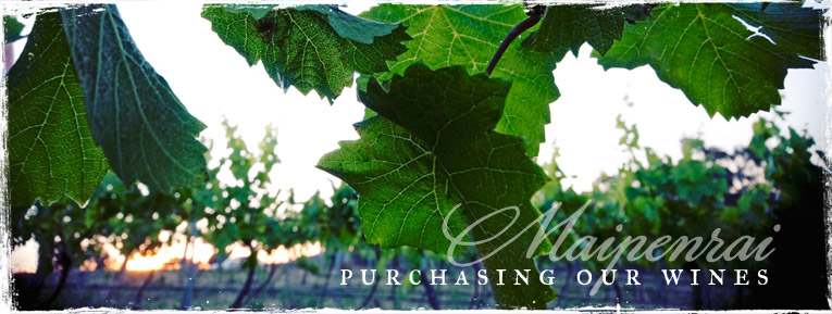 Purchase our wines