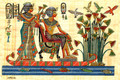 Royalty cruising the Nile Papyrus
