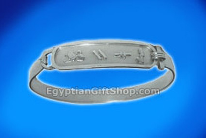 Cleopatra in Cartouche Silver - Egyptian jewelry - Egypt7000