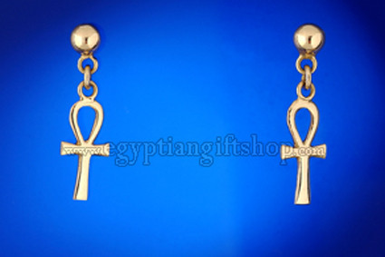 Egyptian Gold Earrings
