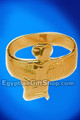 18K Gold Winged Isis Ring