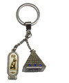 Egyptian Pyramid and Cartouche Key chain