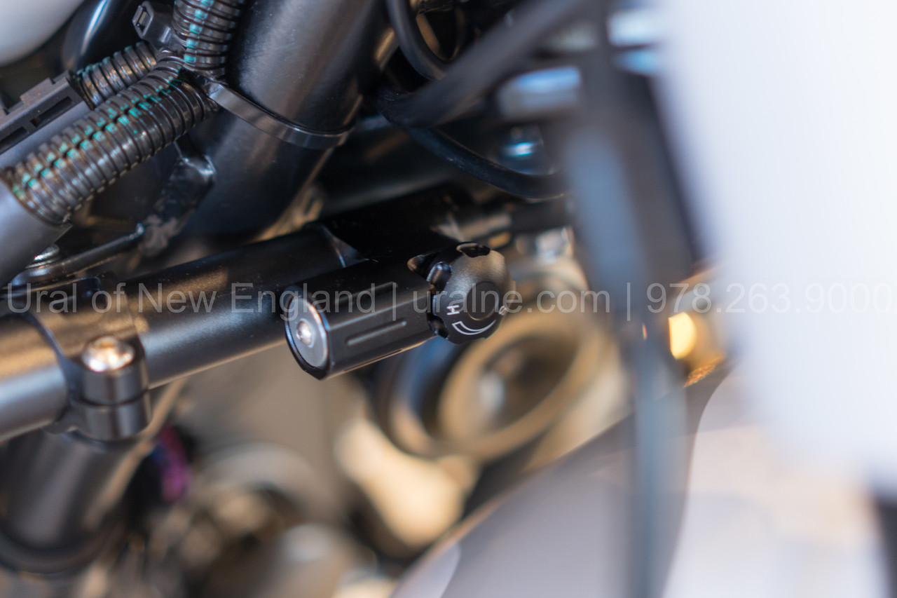 Steering hydraulic damper for motorcycle URAL. NEW
