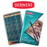 Derwent Artists Pencils - Tin of 12