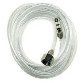 Harder & Steenbeck  - Complete Clear PVC hose complete, 2.5 m quick coupling and 2.7, connection 1/4 Airbrush 123833