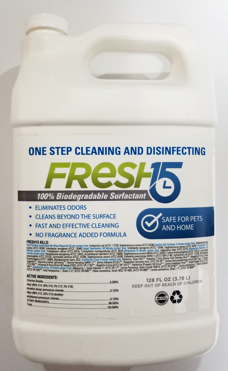 Fresh 15 Disinfectant Gallon