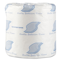 Gen Standard Bath Tissue, 1-Ply, 1000 Sheets, 96/Carton