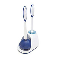 Mr. Clean Turbo Plunger and Bowl Brush Caddy Set 