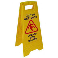25" Tall Wet Floor Sign