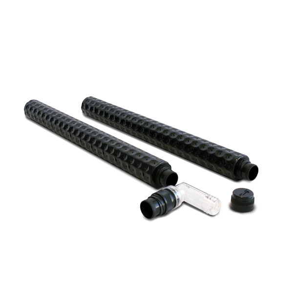 This lightweight tool gives the most versatility to the most serious area rug washing enthusiast. Simply connect multiple Rug Suckers together to the right length and roll the area rug around the Rug Sucker. Connect to your portable extractor or truck mount and begin flushing and extracting. With the capability to flush, rinse and extract you will not only save time and money but clean rugs more effectively all at the same time!