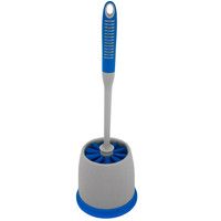 Toilet Bowl Brush and Caddy Blue / Gray