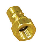 QUICK CONNECT 1/4" MALE BRASS - 1/4" FPT