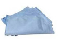 Premium Microfiber Glass Blue Towel