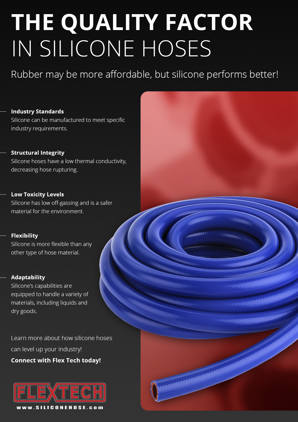 Rubber Hoses May be More Affordable, But Silicone Hoses are Better