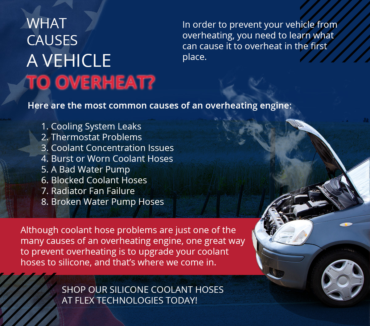 What Causes a Vehicle to Overheat? - Flex Technologies Incorporated