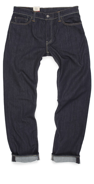 Review Levi's 504 straight leg dark denim jeans fit measurements Levi's 504 straight leg dark denim jeans