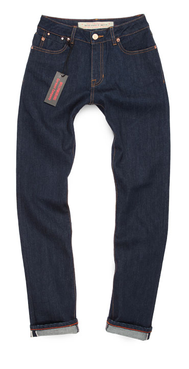 Compare & review Williamsburg women’s Driggs Ave selvedge jeans Women’s Williamsburg Driggs Ave dark blue slim selvedge jeans