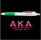 Alpha Kappa Alpha AKA Sorority- Pens-Pack of 12