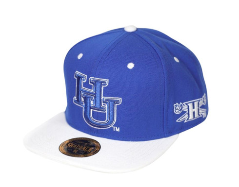 Hampton University Snapback Hat-Front