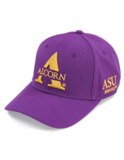 Alcorn State University Hat- Purple-Front