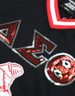 Delta Sigma Theta Sorority Football Jersey-Black/Red