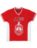 Delta Sigma Theta Sorority Football Jersey-Red/White
