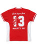 Delta Sigma Theta Sorority Football Jersey-Red/White