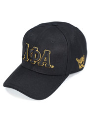 Alpha Phi Alpha Fraternity Hat- Three Greek Letters