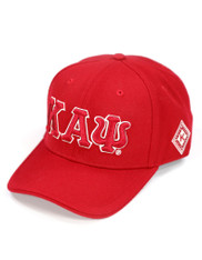 Kappa Alpha Psi Fraternity Hat- Three Greek Letters-Front
