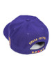Omega Psi Phi Fraternity Hat- Three Greek Letters-Purple
