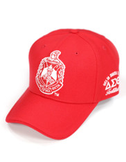 Delta Sigma Theta Sorority Hat- Crest-Red